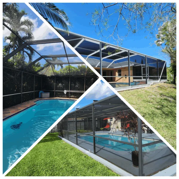 PatioScreenPro professional pool and patio screen enclosures.