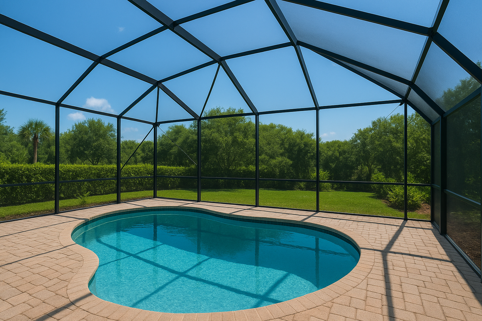 How Pool Enclosure Screens Add Home Value?