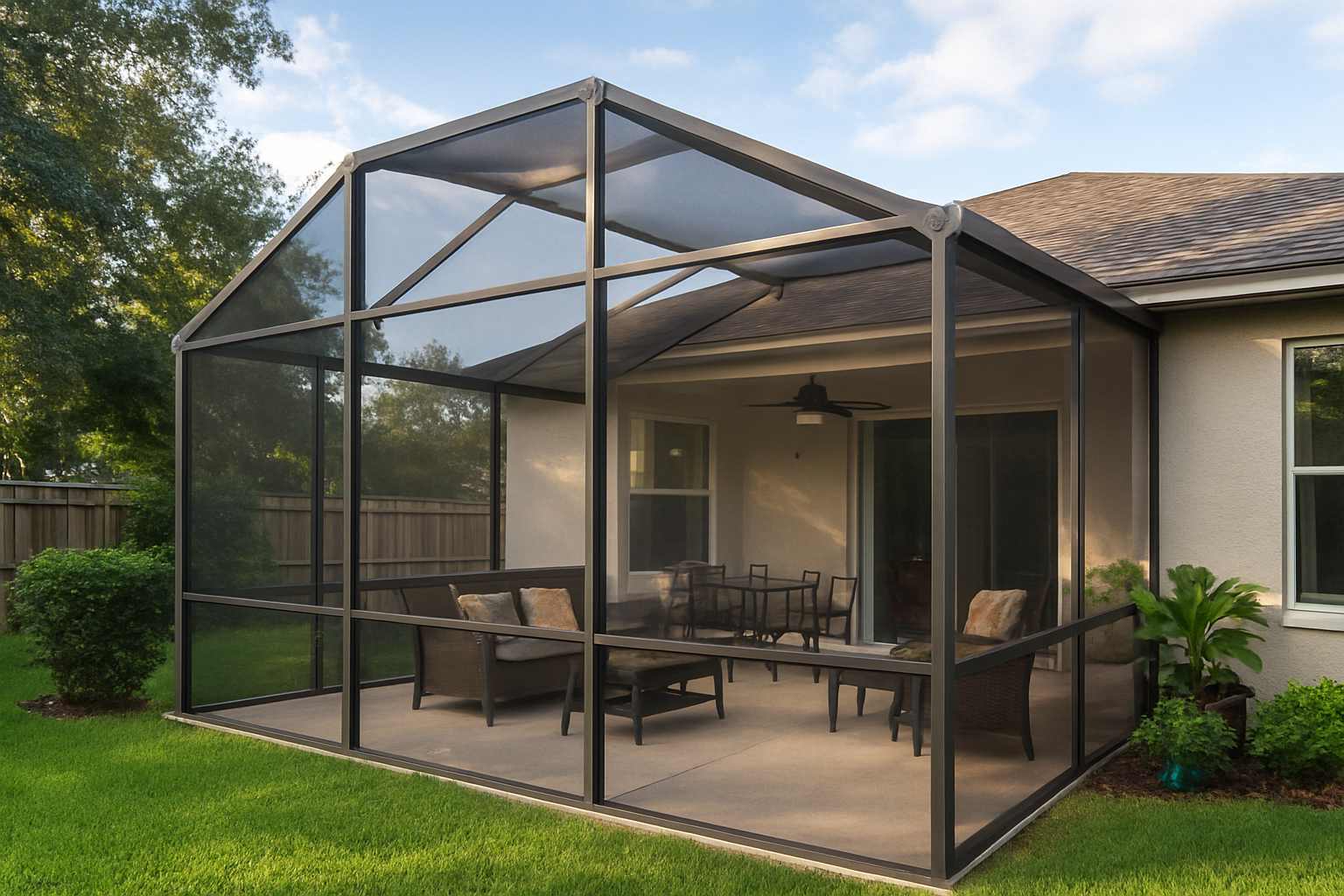 Small Backyard? Add a Screened Enclosure for More Living Space