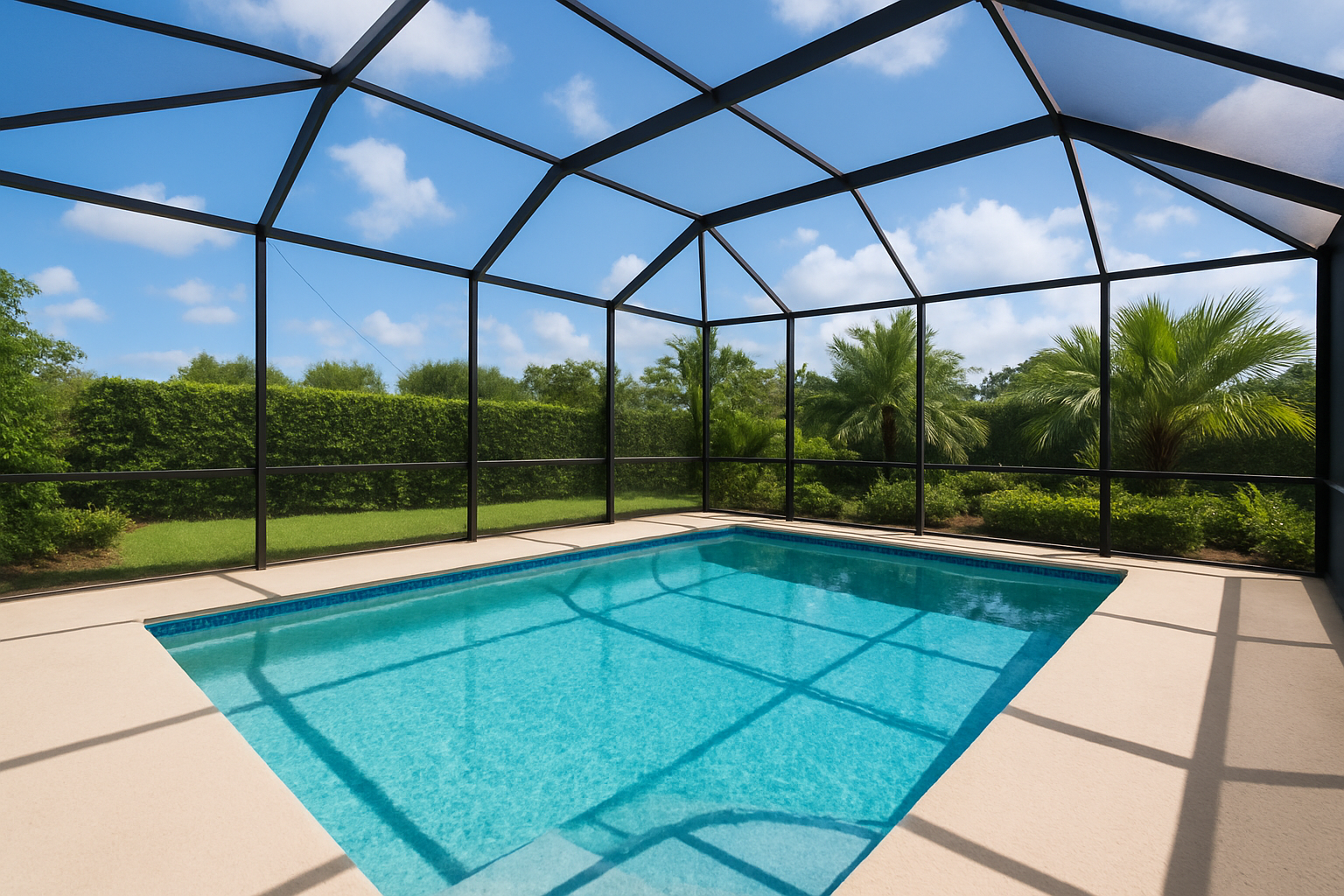 What is the Best UV-Protective Pool Screen Material?